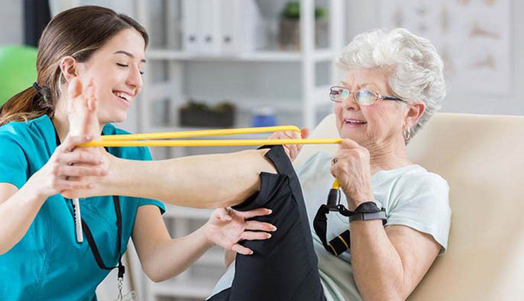 نحوه انجام فیزیوتراپی در منزل نحوه انجام فیزیوتراپی در منزل