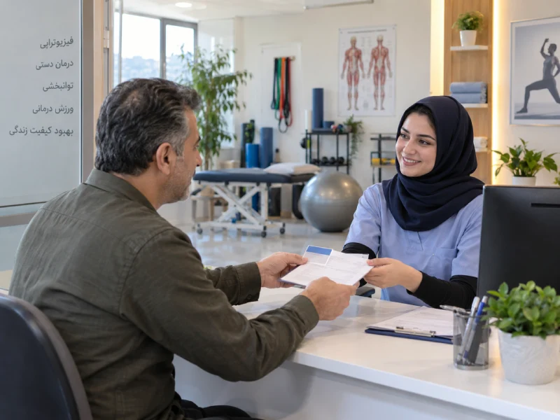 هزینه فیزیوتراپی با بیمه دانا در فردیس