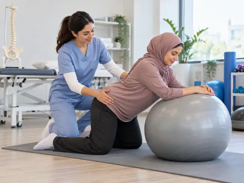 فیزیوتراپی بعد از سزارین در فردیس